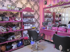 Posh and Glam's Beauty Area