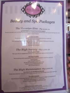 Posh and Glam's High Socriety Spa Package