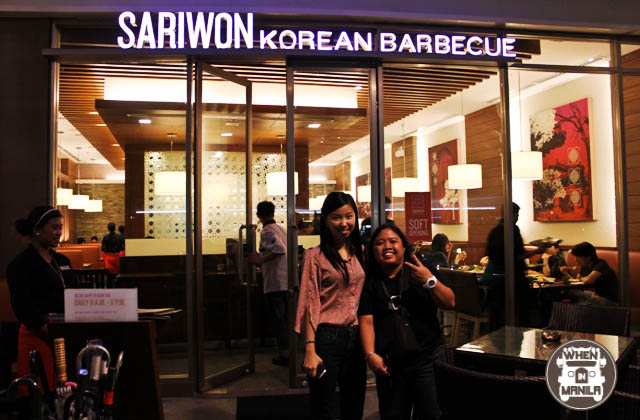 Miss Donna Tan, Co-Owner of Sariwon, and Me