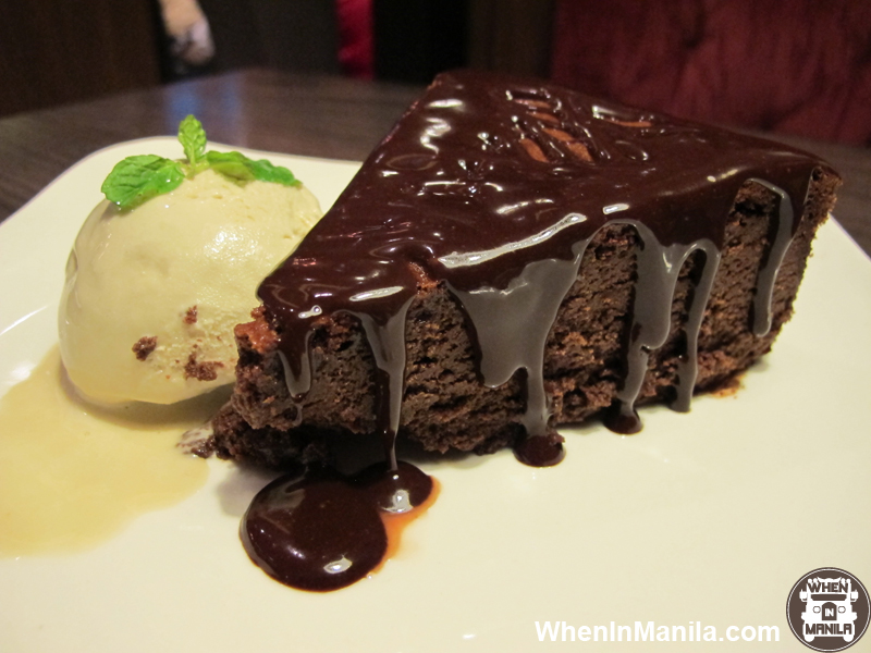 Village Tavern's St. Barths Chocolate Torte Village Tavern 5