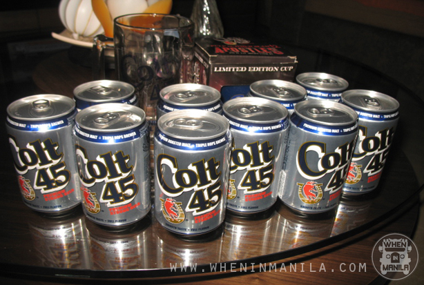 colt 45 beer cans