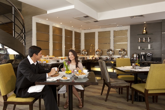 Couple at Club Lounge