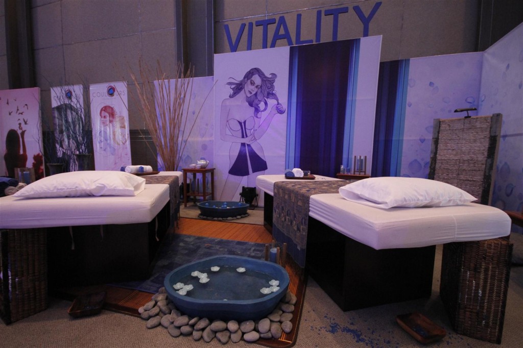 Different “lifestyle hubs” depicting Beauty Balance Vitality and Freedom highlighted the benefits of Couleurs La Femme 5