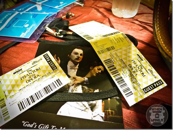 Phantom of the Opera in Manila tickets