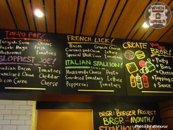 jsncruz brgr burger project menu
