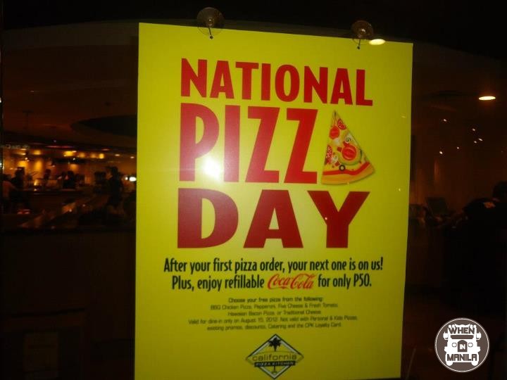 national pizza day