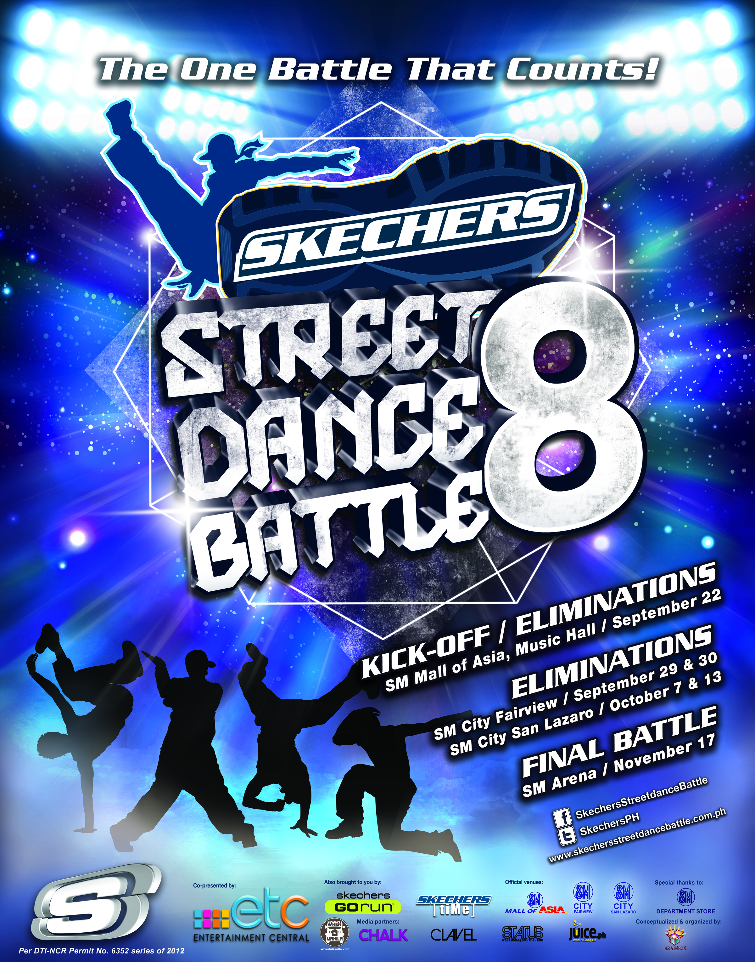 Skechers Streetdance Battle 8 poster wheninmanila