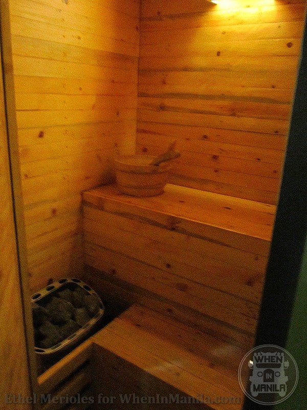 Barenaked Sauna Room