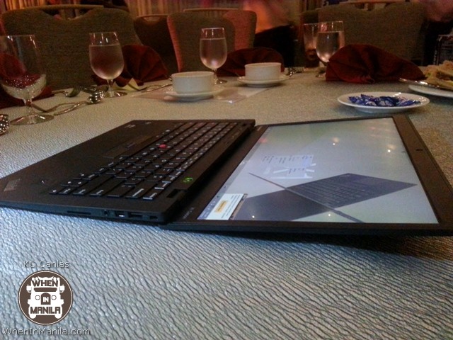 Lenovo ThinkPad X1 Carbon Laid Out Flat