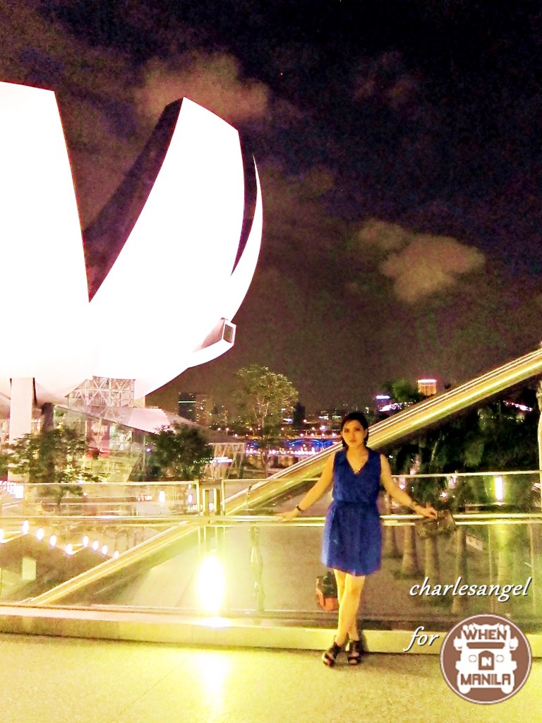 Regatta Clothing Fashion and Style When In Manila Singapore How To Wear The Little Blue Dress Marina Bay Sands Art Science Museum Singapore Flyer Night Attractions 22
