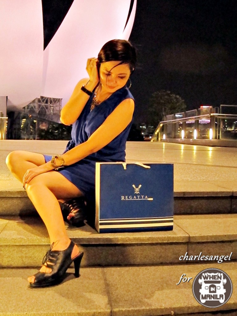 Regatta Clothing Fashion and Style When In Manila Singapore How To Wear The Little Blue Dress Marina Bay Sands Art Science Museum Singapore Flyer Night Attractions 34