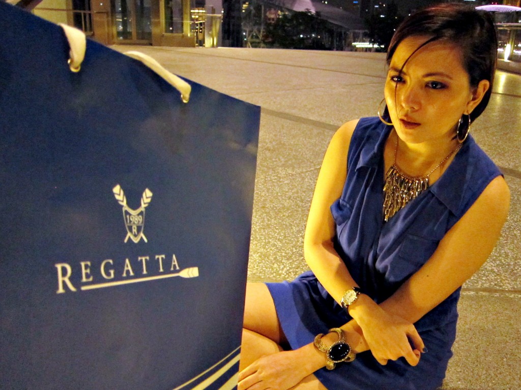 Regatta Clothing Fashion and Style When In Manila Singapore How To Wear The Little Blue Dress Marina Bay Sands Art Science Museum Singapore Flyer Night Attractions 38
