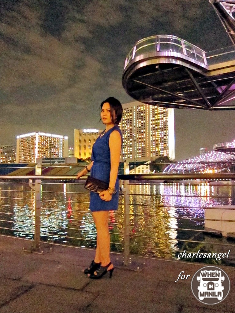 Regatta Clothing Fashion and Style When In Manila Singapore How To Wear The Little Blue Dress Marina Bay Sands Art Science Museum Singapore Flyer Night Attractions 9
