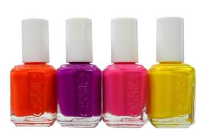 essie nail polish neon