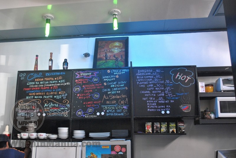 Appraisery Cafe Menu