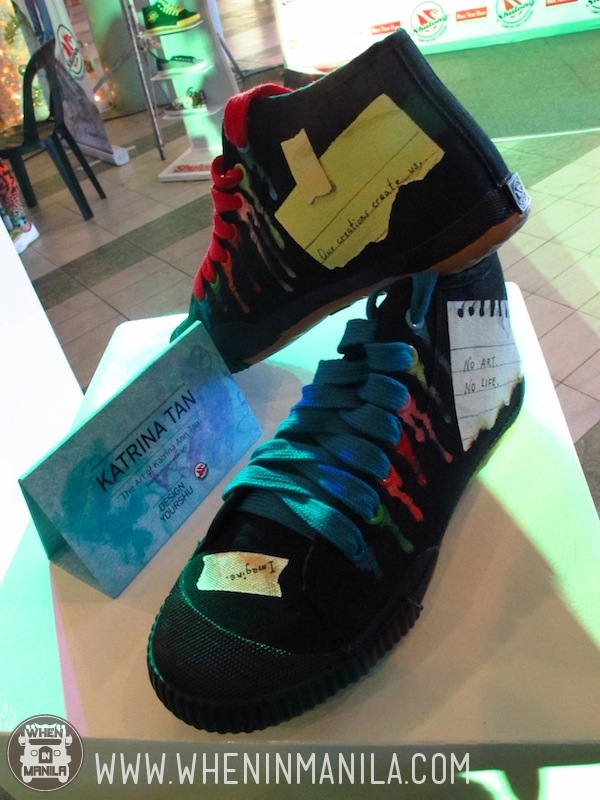 katrina tan artist creativity yourshu shulong design primer group trinoma event custom shoes blogger