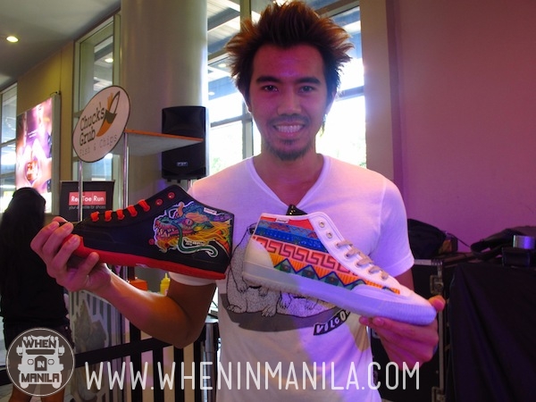 pedro santi peter james villarta custom artwork primer group shulong sneakers creativity shoe art