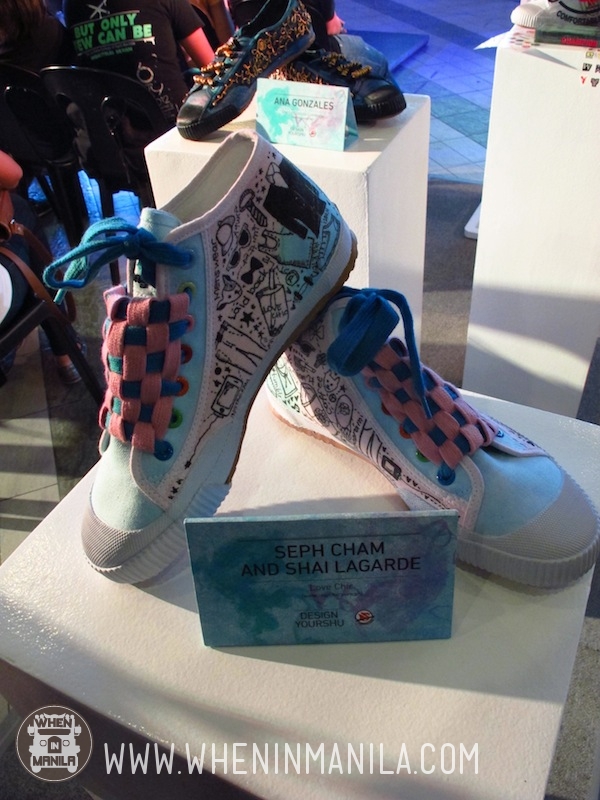 seph cham shai lagarde lovechic couple shoe design yourshu shulong sneaker custom blogger