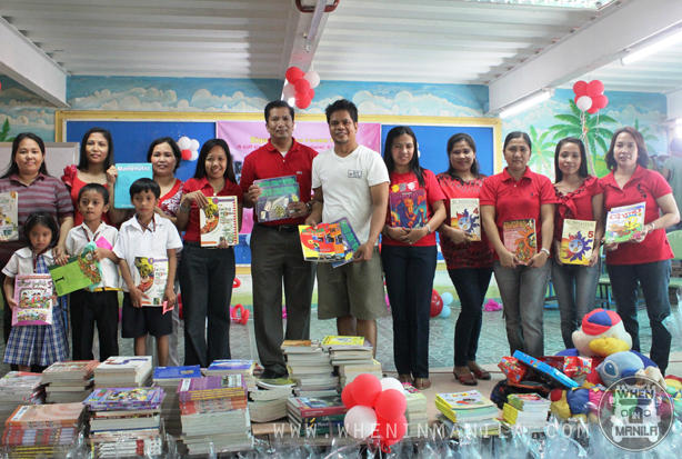 bigay puso sa pasko year 2 formal turnover of books for a cause