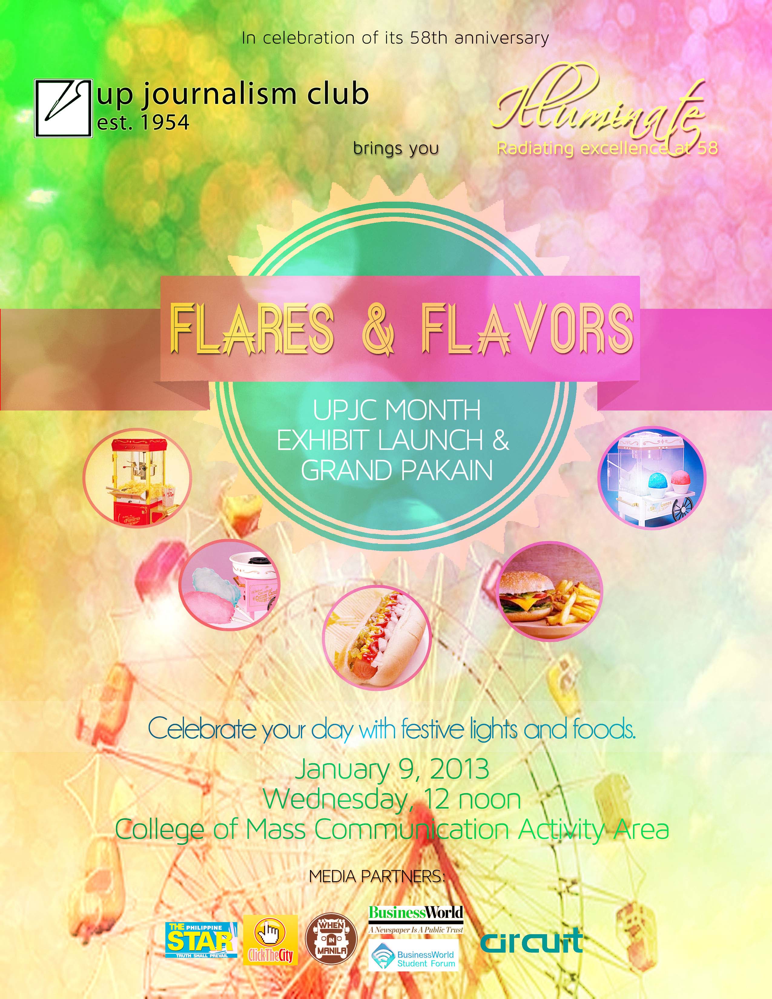 Flares and Flavors (pubmat)