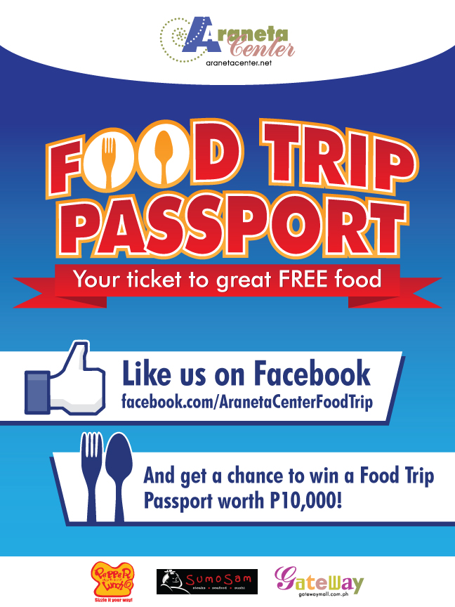 Food Trip Passport Poster