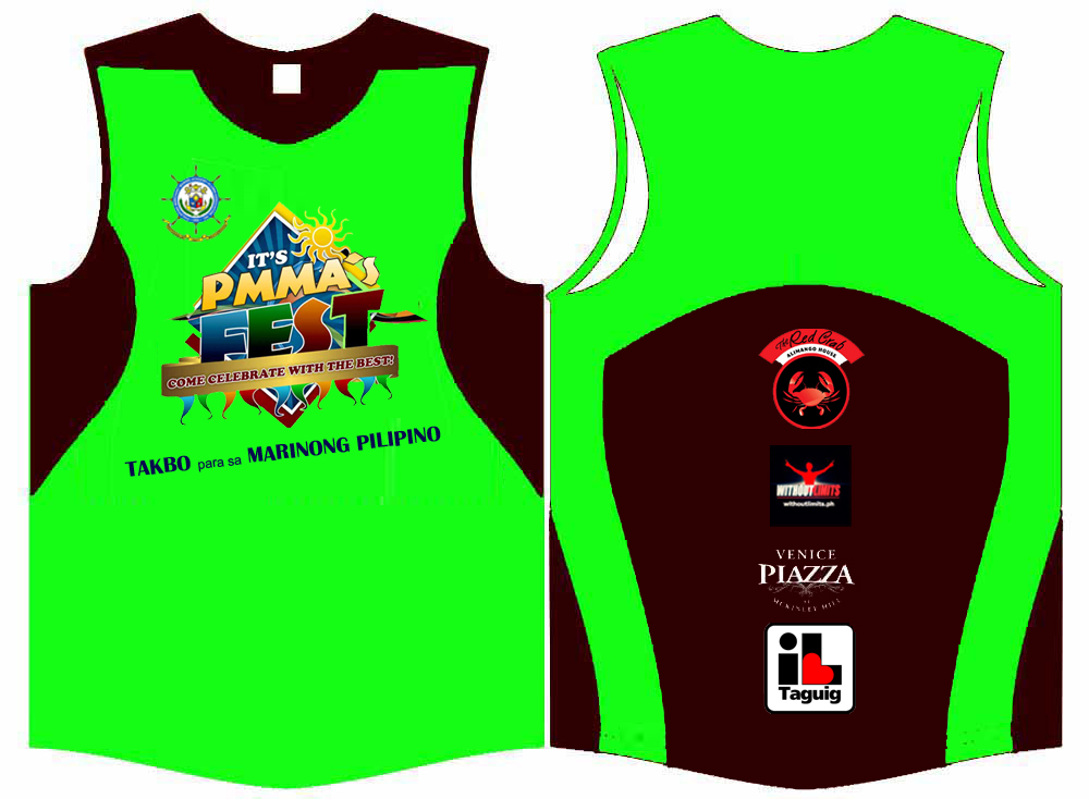 PMMA Fest 2013 : Takbo Para sa Marino 5K Fun Run Giveaway 2 Takbo Para sa Marino Shirt