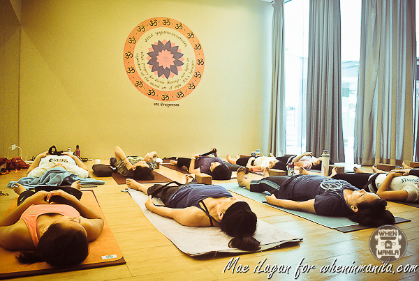 Vinyasa and Anti Gravity Yoga at Beyond Yoga 2 Vinyasa Anti Gravity Yoga Mae Ilagan (2 of 16)