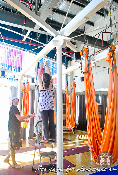 Vinyasa and Anti Gravity Yoga at Beyond Yoga 6 Vinyasa Anti Gravity Yoga Mae Ilagan (7 of 16)