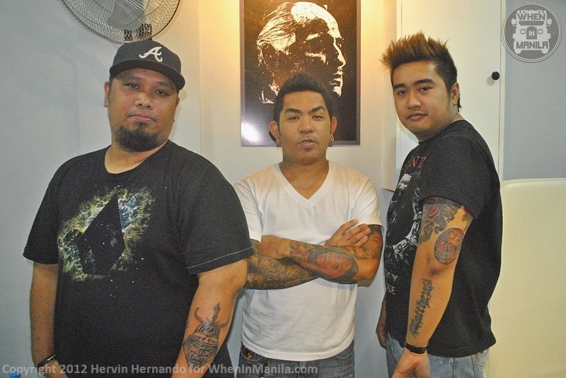 Papa Dhong with Choi Arcilla and Bryan Urfano