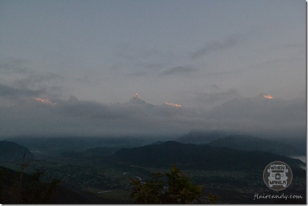 Sarangkot Himalayan Mountains Sunrise and Breakfast 071