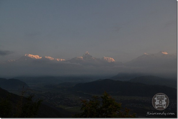 Sarangkot Himalayan Mountains Sunrise and Breakfast 099
