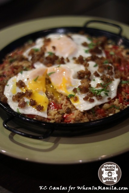 Sunshine Kitchen - A Ray of Sunshine in the Kitchen 3 Cabanatuan Longganisa Paella with Two Fried Eggs 2