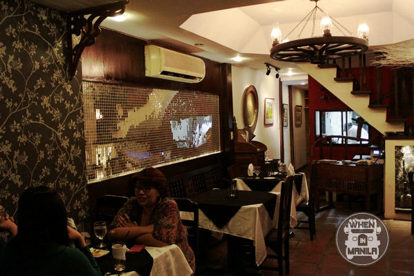 Inside Ninyo Fusion Cuisine & Wine Lounge. A quaint and homey place. 