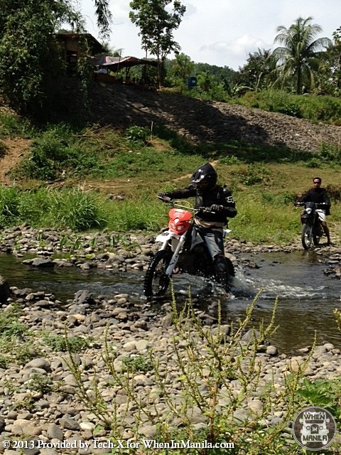 Tech-X Bikes: Enjoy the Great Outdoors 5 Tech-X Bikes - Henry crossing Casili River