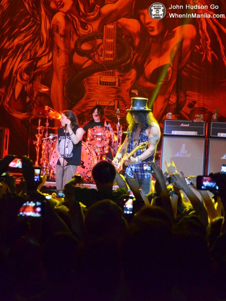 Slash Live in Manila 6