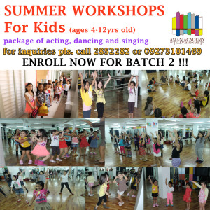 Summer Workshops for Kids Batch 2 2013 copy