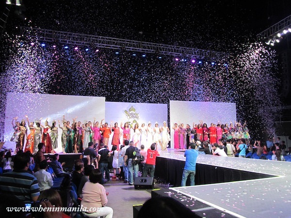 Binibining Pilipinas 2013: Fashion Show at the Smart Araneta Coliseum 2 When in manila Binibining Pilipinas 2013 Fashion Show Mitzi Uy The Big Dome Araneta Coliseum-014