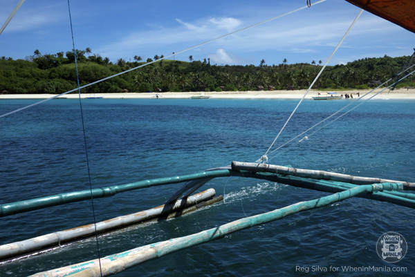 Mahabang Buhangin beach, Tinaga island, Calaguas group of islands
