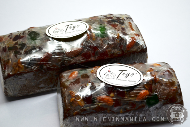 Tey's Cakes and Pastries: Delectable Home-made Baked Products 1 teys cakes and pastries fruitcake