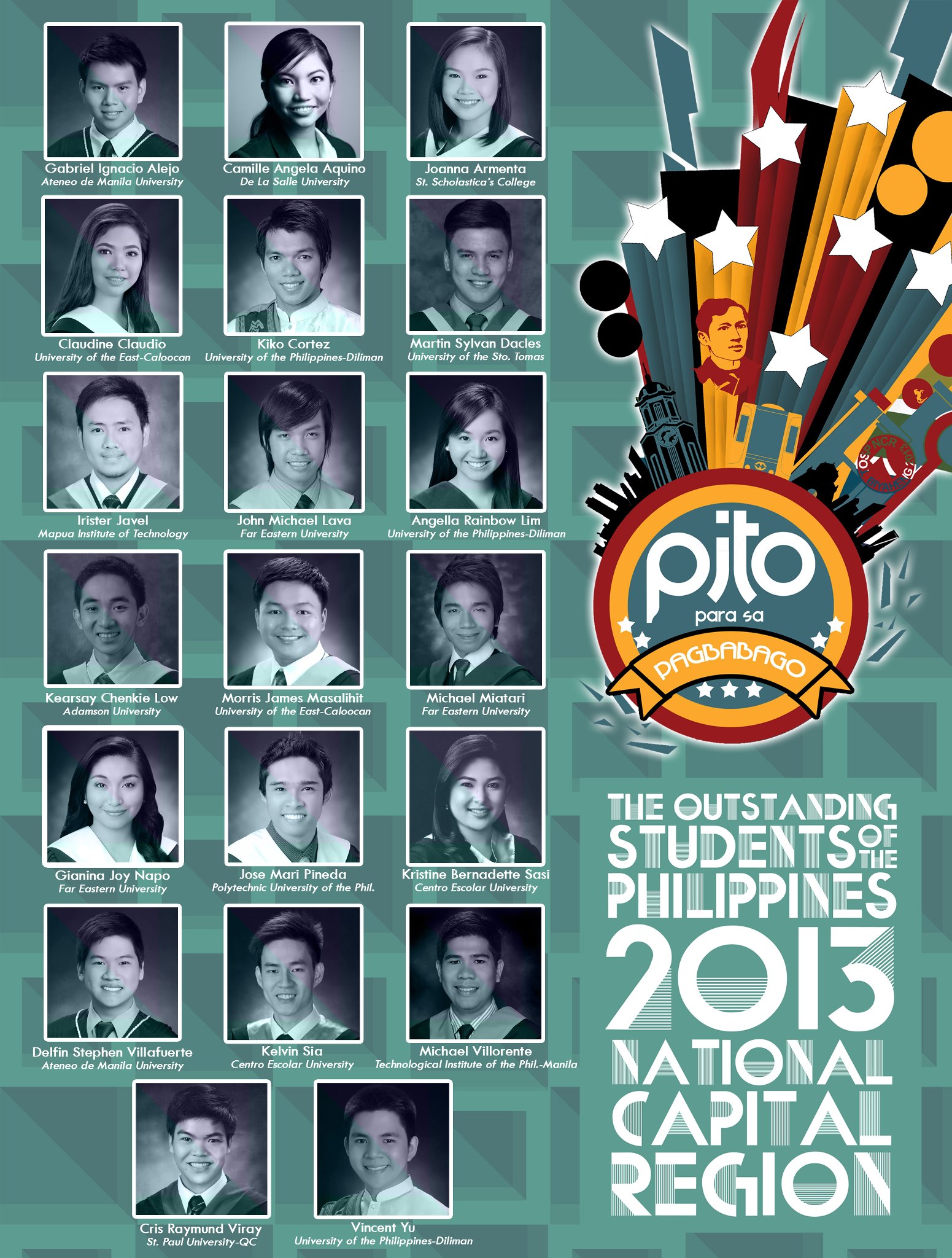 TOSP NCR 2013 finalists poster