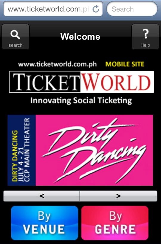 TicketWorld - Mobile