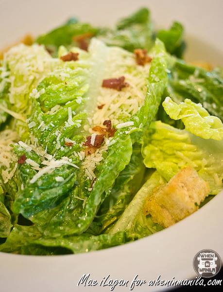 Caesar Salad, perfect appetizer at lunch time.