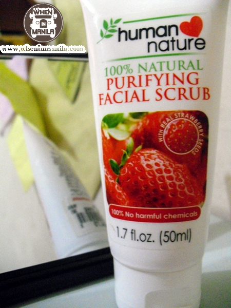Skin-care au-naturale with Human Heart Nature 3 Rub those dead skin cells away with a dose of 100% natural goodness!