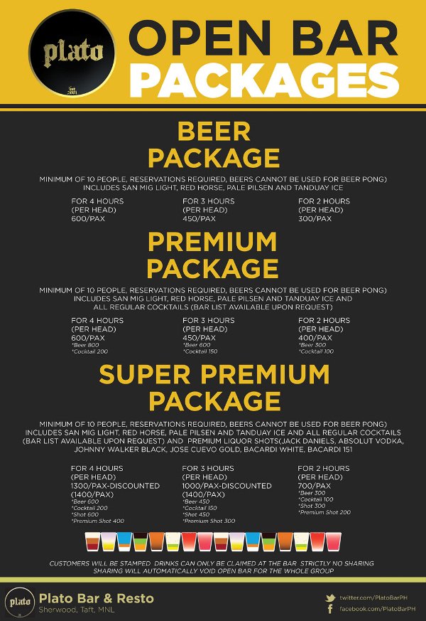 Party Better Than American Pie with Plato, THE College Party Place 1 Plato College Party Place - Packages jsncruz