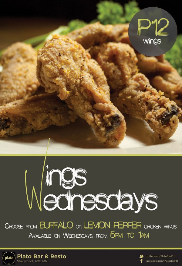 Plato College Party Place - Wings Wednesday jsncruz