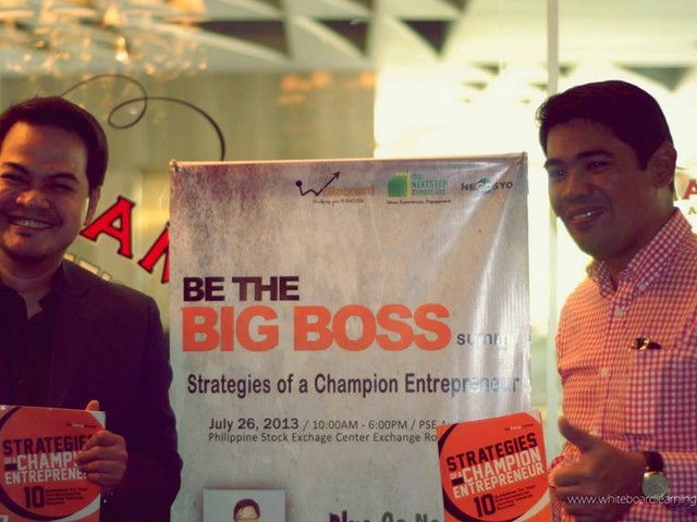 BE THE BIG BOSS SUMMIT: Strategies of a Champion Entrepreneur with Entrep Champ Paulo Tibig 4 999691_216279295189647_1393694187_n