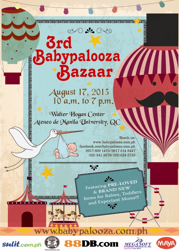 Babypalooza Bazaar - August flyer