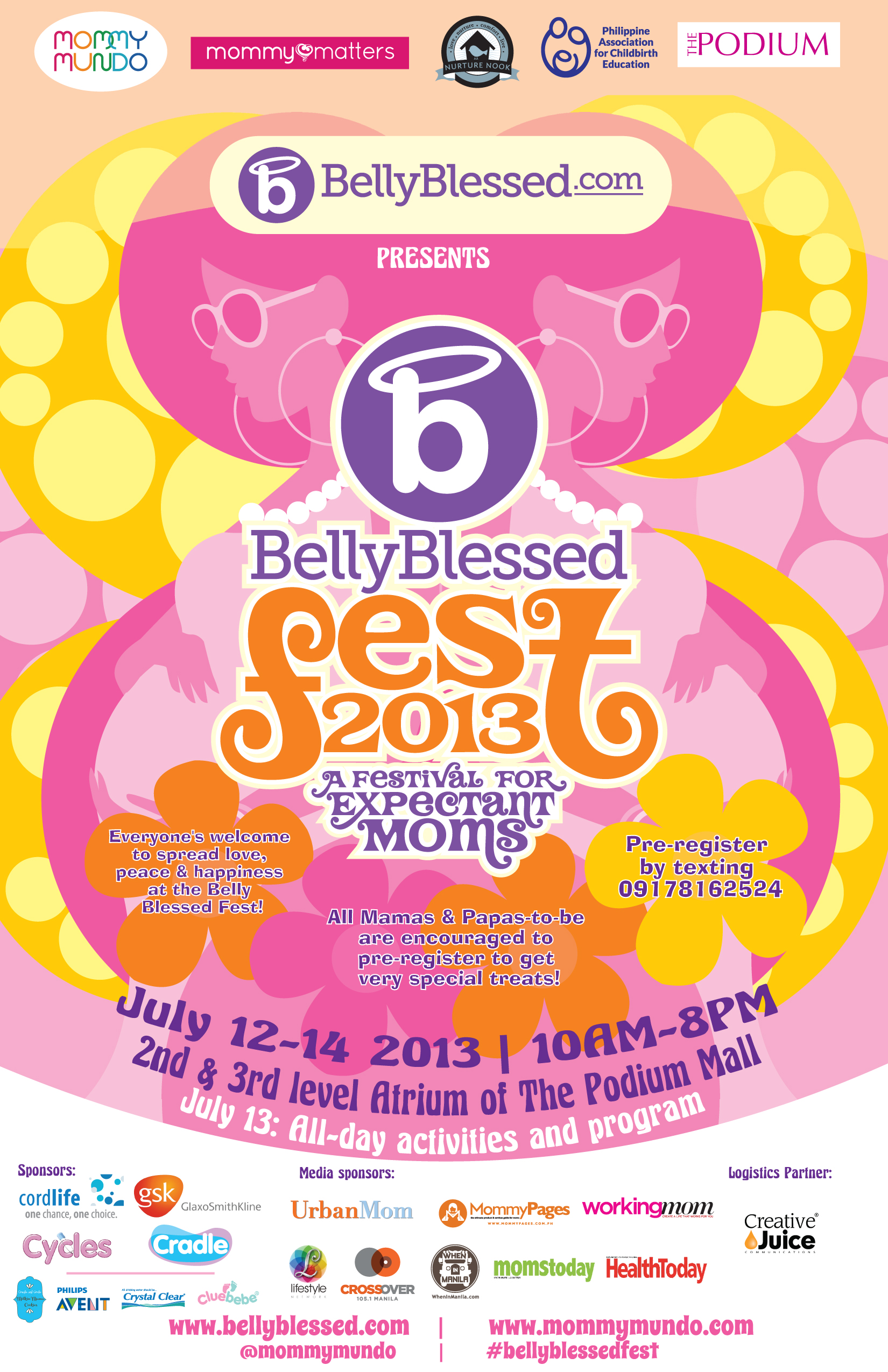 Belly Blessed 2013 Flyer June 25 330pm