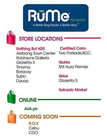 RuMe store locators