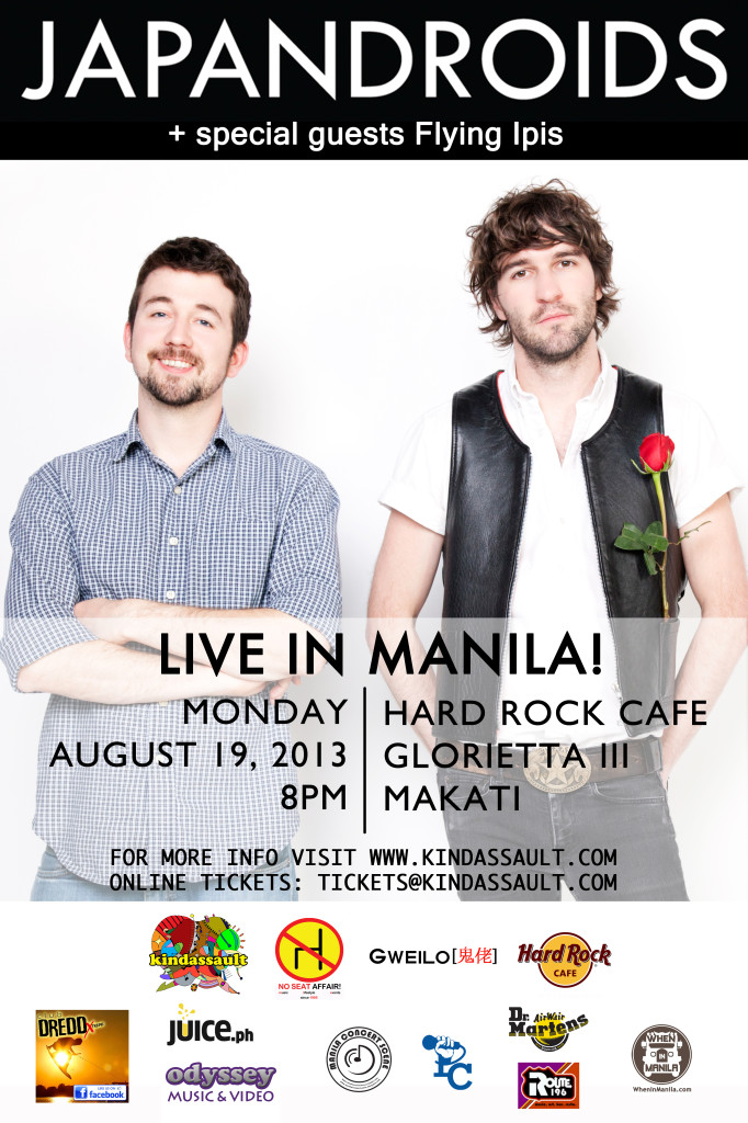 Kindassault Presents: Japandroids Live in Manila 2 Japandroids poster